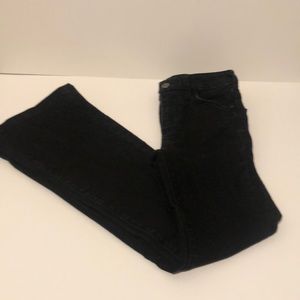 Pilcro Black Wide Bootcut Jeans